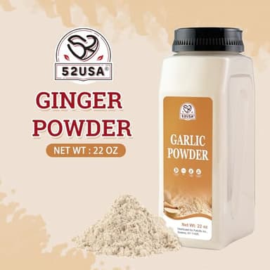 52USA Garlic Powder 22 oz (1.54Lb), Fine Garlic Powder Seasoning for Cooking, Grilled Meats, Salads, Flavor Vegetables and Dressings, Gluten Free - Image 3