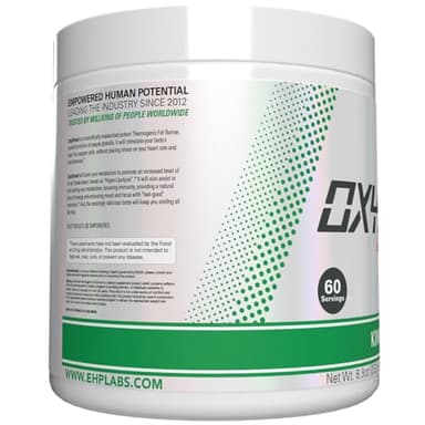 EHP Labs OxyShred Pre Workout Powder - Preworkout Powder with L Glutamine & Acetyl L Carnitine, Energy Boost Drink - Kiwi Strawberry, 60 Servings - Image 9