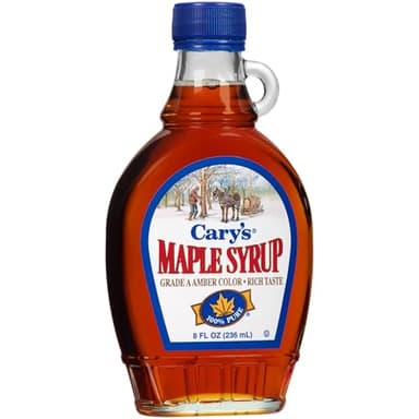 Cary's Pure Maple Syrup, Grade A Amber, 8 Fluid Ounces - Image 4