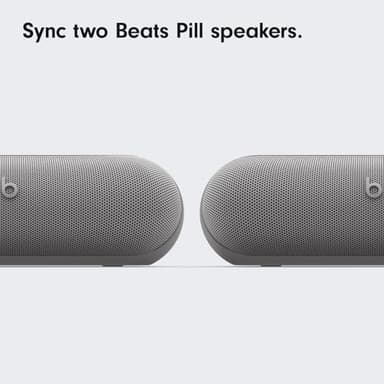 Beats Pill x Kim Kardashian - Wireless Bluetooth Speaker and Portable Charger via USB-C - Up to 24 Hours Battery Life, IP67 Water Resistant, Apple & Android Compatible, Built-in Mic – Dark Gray - Image 8