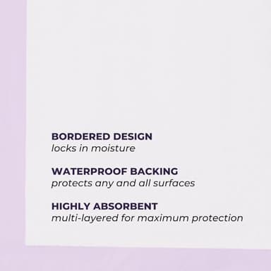 GREEN LIFESTYLE Pee Pads - Super Absorbent & Leak-Proof Pee Pads for Dogs - Puppy Pads - Waterproof Dog Pads, Lavender Scented Dog Training Pads for Cats, Rabbits (Pack of 80 - 22x22) - Image 2