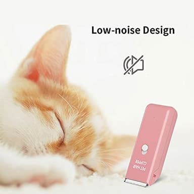 Dog Cat Home Hair Waterproof Clipper Portable Electric USB Rechargeable Pet Grooming Tools Low Noise Shaver Cordless Trimmer for Small and Large Pets - Image 3