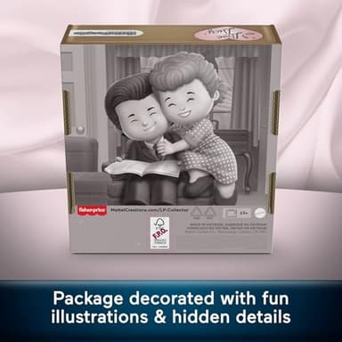 Little People Collector I Love Lucy: Lucy and Ricky Special Edition Figure Set for Adults & Fans in Display Package (Amazon Exclusive) - Image 5