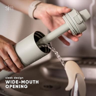 Simple Modern Filtered Water Bottle | Insulated Stainless-Steel Carbon Filter Travel Water Bottles | Reusable for Clean Drinking Water On The Go | 34oz, Sea Glass Sage - Image 6