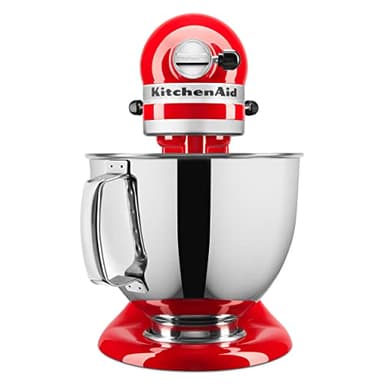 KitchenAid Artisan Series 5 Quart Tilt Head Stand Mixer with Pouring Shield KSM150PS, Passion Red - Image 3