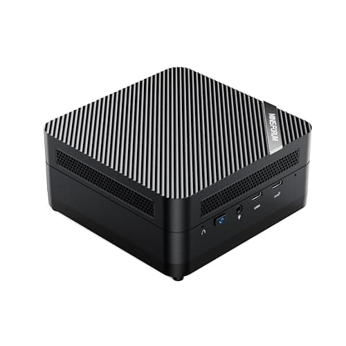 MINISFORUM Mini PC UM690S AMD Ryzen 9 6900HX Mini Desktop Computer AMD Radeon 680M 16GB RAM 512GB SSD, 2X HDMI Ports, 1x USB4 Port, 1x USB-C, 4X USB3.2 Type A, 1x 2.5Gbps LAN, Wifi6, BT5.2 (Renewed) - Image 1