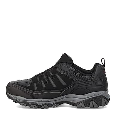Skechers Sport Men's Afterburn Wonted Loafer,black/charcoal,12 4E US - Extra wide fit - Image 5