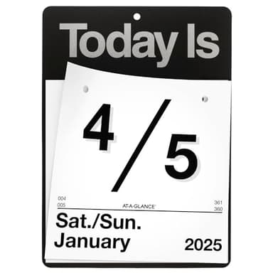 AT-A-GLANCE 2025 "Today Is" Daily Wall Calendar, 8-1/2" x 8", Large (K40025) - Image 5