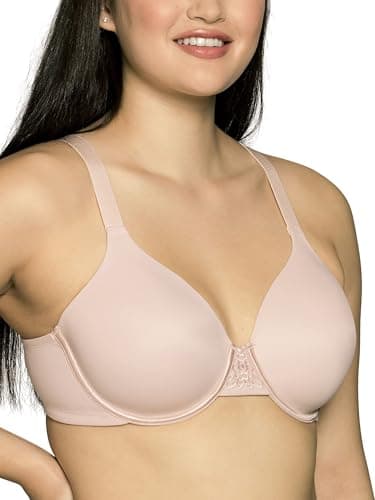 Vanity Fair womens Full Figure Beauty Back Smoothing Bra, Underwire - Quartz, 42C US - Image 1