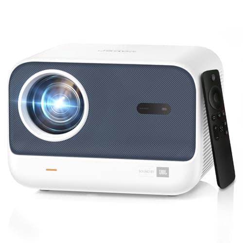 [Sound by JBL & Seamless Autofocus] Yaber 1080P Projector with WiFi 6 and Bluetooth, Portable Outdoor Movie Projector, Home Theater Projector for iPhone/TV Stick/HDMI/USB/Laptop/PS5-Gray - Image 1