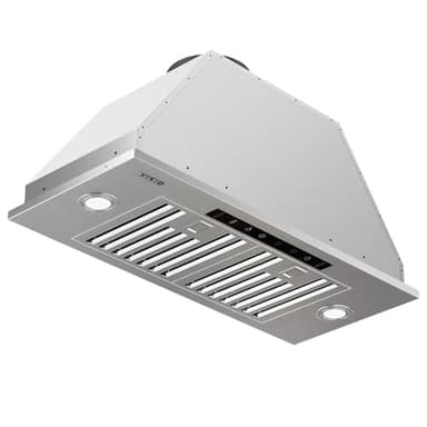 VIKIO HOME Range Hood Insert 30 Inch, 980 CFM Built-in Kitchen Vent Hood, Ducted/Ductless Convertible, Stainless Steel Range Hood with Gesture & Touch Control, Kitchen Hoods for Over Stove - Image 1