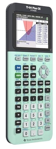Texas Instruments TI-84 Plus CE Color Graphing Calculator, Mint Small - Image 3