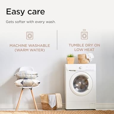 Threadmill Supima Cotton Sheets - 1200 Thread Count, 100% Cotton Cal King Bed Sheets Set, 4 Pc White with Elasticized Deep Pocket - Image 6