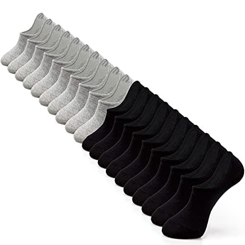 IDEGG Women's Socks 10 Pairs Low Cut Anti-Slid Novelty Athletic Casual Cotton Socks - Image 1