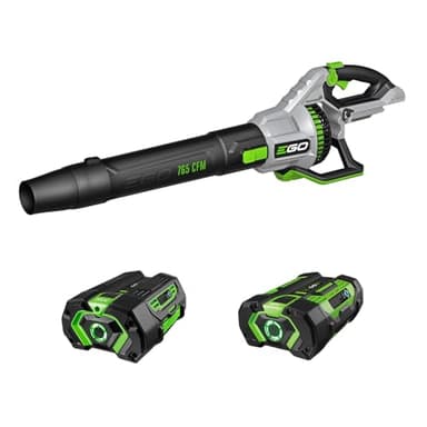 EGO Power+ LB7654 56-Volt 765 CFM Brushless Cordless Leaf Blower, 5.0Ah Battery, 320W Charger Included Plus Extra BA1400T 2.5Ah Battery - Image 1