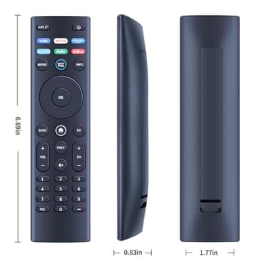 XR140 Remote Control for Vizio All LED LCD HD 4K UHD HDR Smart TVs,Replacement for XR136 Vizio Remote Control with Netflix/Vudu/Xumo/Crackle/Iheart - Image 9