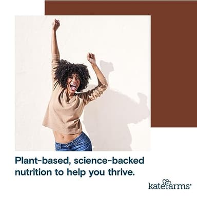 KATE FARMS Organic Nutrition Shake, Chocolate, 16g Protein, 27 Vitamins and Minerals, Protein Meal Replacement Drink, Protein Shake, 11 oz (12 Pack) - Image 9