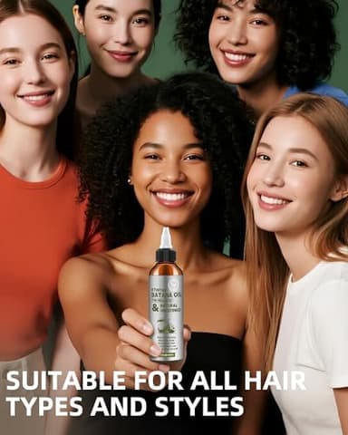 Ktintar 100% Natural Raw Batana Oil for Hair Growth, Dr Sebi Hair Growth Oil From Honduras, Thicker & Stronger Hair, Prevents Hair Loss, Eliminates Split Ends 4.23 Fl Oz (Pack of 1) - Image 4