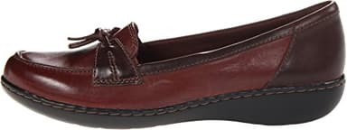 Clarks Women's Ashland Bubble Slip-On Loafer, Brown/Black, 11 - Image 2