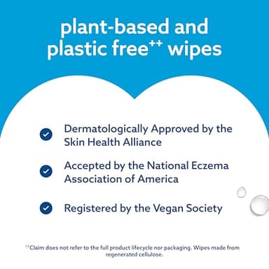 WaterWipes Sensitive+ Newborn & Baby Wipes, 3-In-1 Cleans, Cares, Protects, 99.9% Water, Unscented & Hypoallergenic, 720 Count (12 Packs) - Image 9