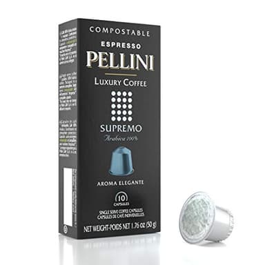 Pellini Supremo Espresso Capsules, Mild, 10 Ct - Image 1