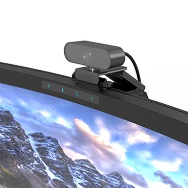 ONWAY Curved Monitor Light Bar with Wireless Remote,Monitor Light Bar with Auto-Dimming and Camera Base,Applicable to All Screens. No Screen Glare,for (Basic) - Image 4