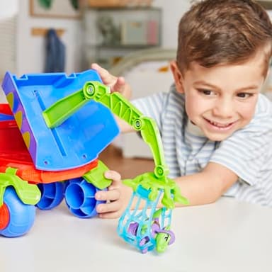 Spidey and his Amazing Friends Marvel Dino-Webs Crawler Toy Car Playset, Spider-Man & Goblin Raptor 4-Inch Action Figures, Kids Ages 3 & Up - Image 8