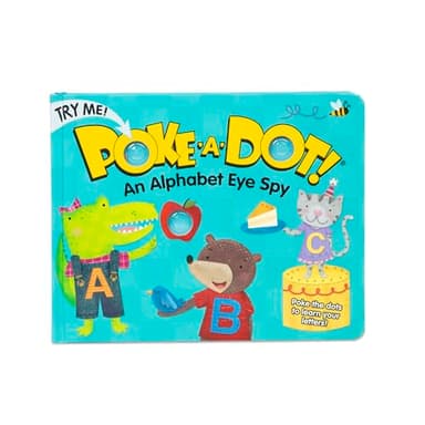 Melissa & Doug Children's Book - Poke-a-Dot: An Alphabet Eye Spy (Board Book with Buttons to Pop) - FSC Certified - Image 1