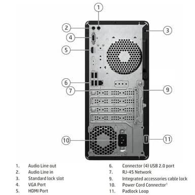 HP Desktop Computers Tower PC for Home Business Student, Intel 6-Core i5-12500 (Beat i7-11700), 64GB DDR4 RAM, 1TB PCIe SSD, WiFi, Bluetooth, RJ-45, Keyboard and Mouse, Windows 11 Pro, Wendbo - Image 5