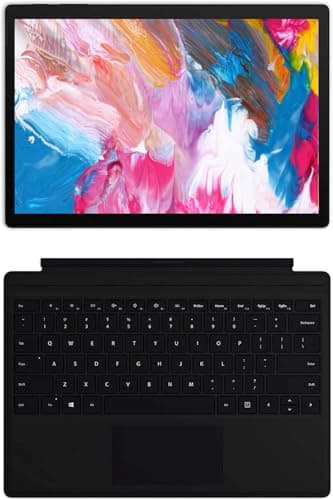 Microsoft Surface Pro 5 Tablet PC, 12.3" Touchscreen (2736 X 1824) Laptop, Core i5-7300U, 8GB DDR4 RAM, 256GB SSD, Backlit Keyboard, Camera, Windows 10 Pro (Renewed)
