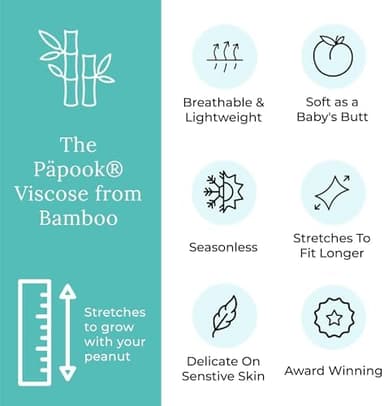 Posh Peanut Convertible Baby Sleepers - Girls Footless Baby Pajamas with 2 Way Zipper for Easy Diaper Changes - Image 9