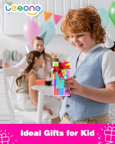 Sensory Fidget Toys Kids Adults: 24 Pack Textured Silicone Pencil Grips for Autism Kids Calming - ADHD Tools for Anxiety Relief Items - Quite Fidget Toy Gifts Christmas Stocking Stuffers for Kids - Image 7