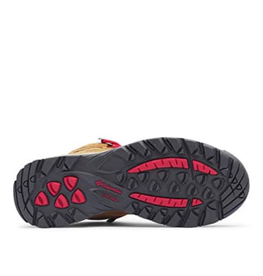 Columbia Women's Newton Ridge Plus Waterproof Amped, Elk/Mountain Red, 5.5 - Image 7