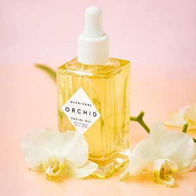 HERBIVORE Orchid Antioxidant Facial Oil – Dewy Hydration, Radiant Glow, Combination to Dry Skin, Anti Aging, Vegan, 50mL / 1.7 oz - Image 6