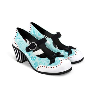 Hot Chocolate Design Chocolaticas Mid Heels Alice Women's Mary Jane Pump Multicoloured HCD 41 - Image 2