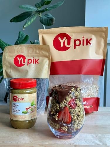 Yupik Organic Dark Chocolate Chips, 70% Cacao, 2.2 lb (35.2 oz), No Sugar Added, Gluten-Free, GMO-Free, Kosher, Vegan, Dairy-Free, Small Size, Rich Dark Chocolate, Melts Smoothly, Ideal for Baking - Image 11