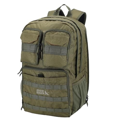 Eddie Bauer Cargo Tactical Backpack | Adventure | Heavy Duty | Outdoor | Water Resistant | 600D Polyester - Image 1