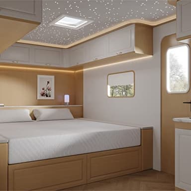 Coolsence RV Mattress King, 10 Inch Memory Foam Camper Mattress Bed in a Box Designed & Assembled in The USA, CertiPUR-US Certified, 80"×72"×10", White - Image 3