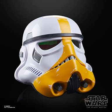 STAR WARS The Black Series The Mandalorian Artillery Stormtrooper Premium Electronic Helmet - Image 4