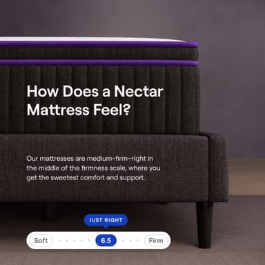 Nectar Premier Hybrid Queen Mattress 13 Inch - Medium Firm Memory Foam - Steel Springs - Heat Wicking Cooling Technology - 365-Night Trial - Forever Warranty - Image 4