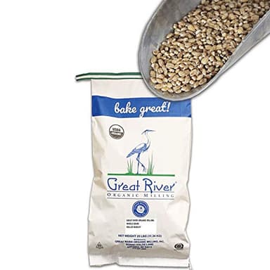 Great River Organic Milling Organic Hulled Barley Grain | Whole Grain Barley for Home Milling, Cooking, and Baking | High Fiber, Non GMO, Kosher | 25 Lb - Image 3