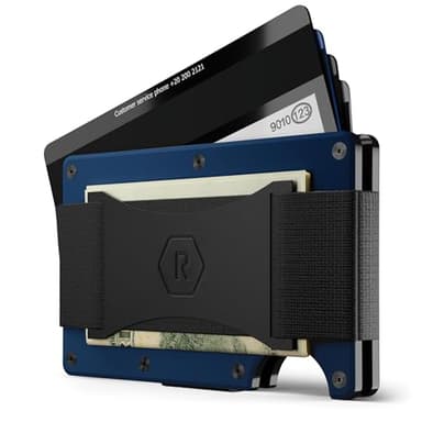 The Ridge NFL Wallet - Dallas Cowboys - Slim Wallet, Card Holder, Carry up to 12 Cards RFID Safe, Blocks Chip Readers, Minimalist Wallet With Cash Strap & Extra Money Clip - Image 2