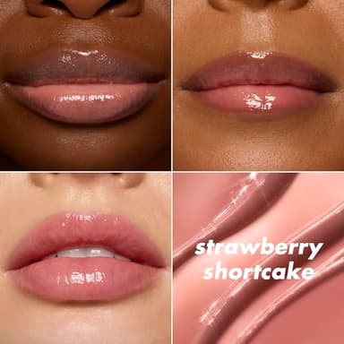 e.l.f. Glow Reviver Melting Lip Balm, Hydrating Tinted Lip Balm For A Glossy Finish & Soft, Supple Lips, Vegan & Cruelty-Free, Strawberry Shortcake - Image 2