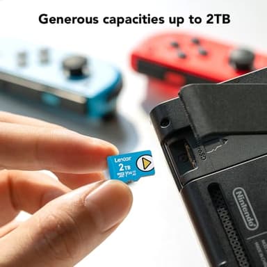 Lexar 1TB Play Blue Micro SD Card, UHS-I, C10, U3, V30, A2, 4K, Up to 160MB/s microSDXC Memory Card, Expanded Storage for Nintendo-Switch 1, Gaming Devices, Smartphones, Tablets (LMSPLBL001T-BNNNU) - Image 6
