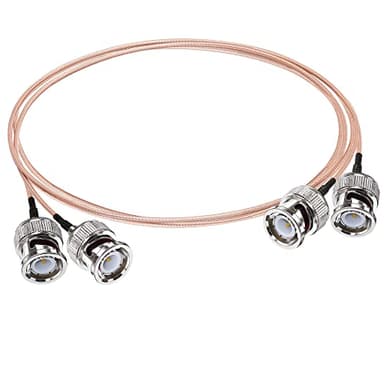 TUOLNK RG316 BNC Coax Cable, Low Loss BNC Male to BNC Male Jumper Cable,3.28ft (1M) 50Ohm BNC Extension Cable for CCTV HD SDI Cable - Image 6