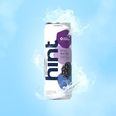 Hint Fruit-Infused Canned Water, Blackberry - Purified Flavored Water with Zero Calories, Natural Flavors, and Sugar Free - 12 Fl Oz Cans (Pack of 12) - Image 6