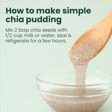 Sanar Naturals Chia Seeds - Omega-3, Protein, Fiber Supplement - GLP-1 Support - Keto and Paleo Friendly - Vegan, Non-GMO, Gluten Free, 10 oz - Image 4