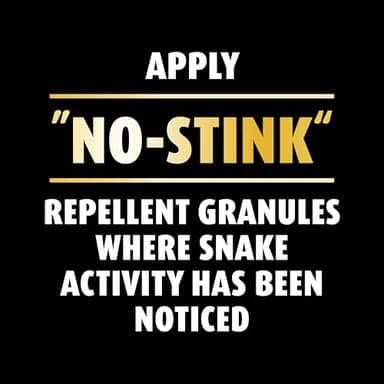 Ortho Snake B Gon1 - Snake Repellent Granules, No-Stink Formula, Covers Up to 1,440 sq. ft., 2 lbs. (2-Pack) - Image 4