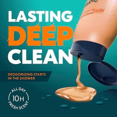 Degree All Day Fresh Body Wash Fresh Citrus Deep Cleansing 20 oz - Image 4