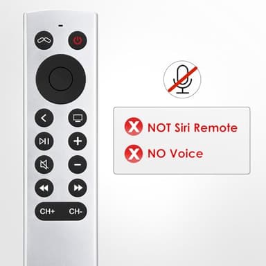 Replacement for Apple-TV-4K-Remote, Remote Control for Apple TV 4K/HD (NOT Siri and Voice) - Image 3